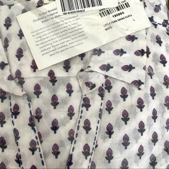 Roberta Roller Rabbit Pema Danae Kurta Dress - Picture 8 of 10